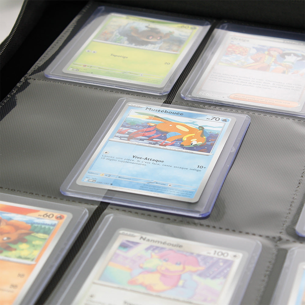 Phoenix Shield Classeur - 480 cartes Toploader Noir