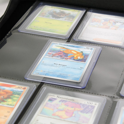 Phoenix Shield Classeur - 480 cartes Toploader Noir